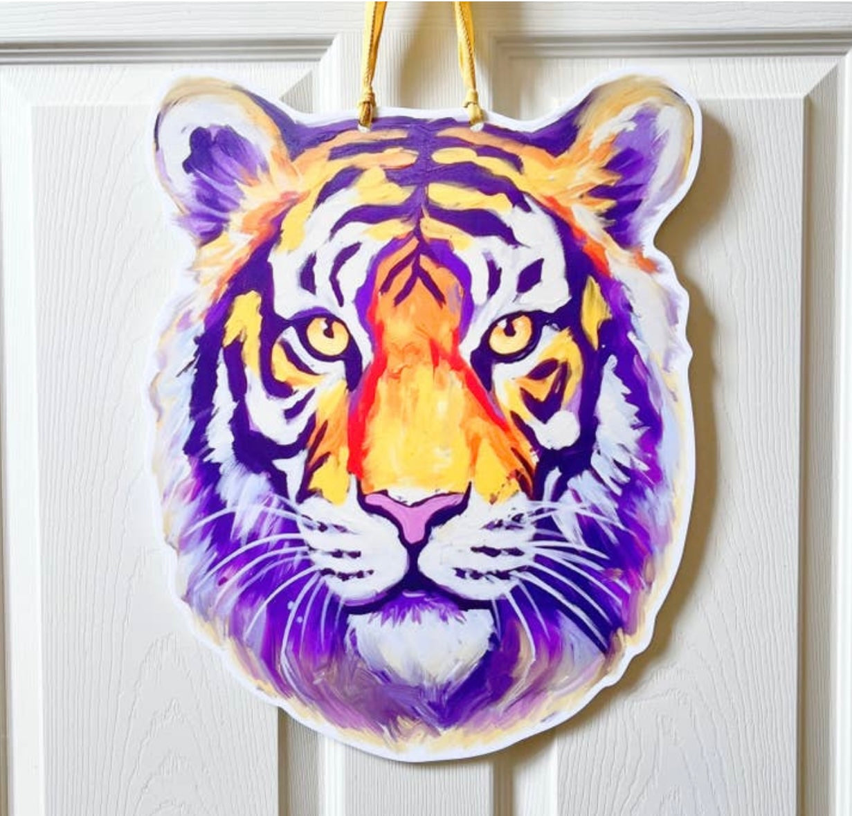 Tiger Head Door Hanger