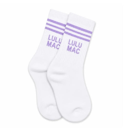 Lulu Mac Socks Single Pair Lavender