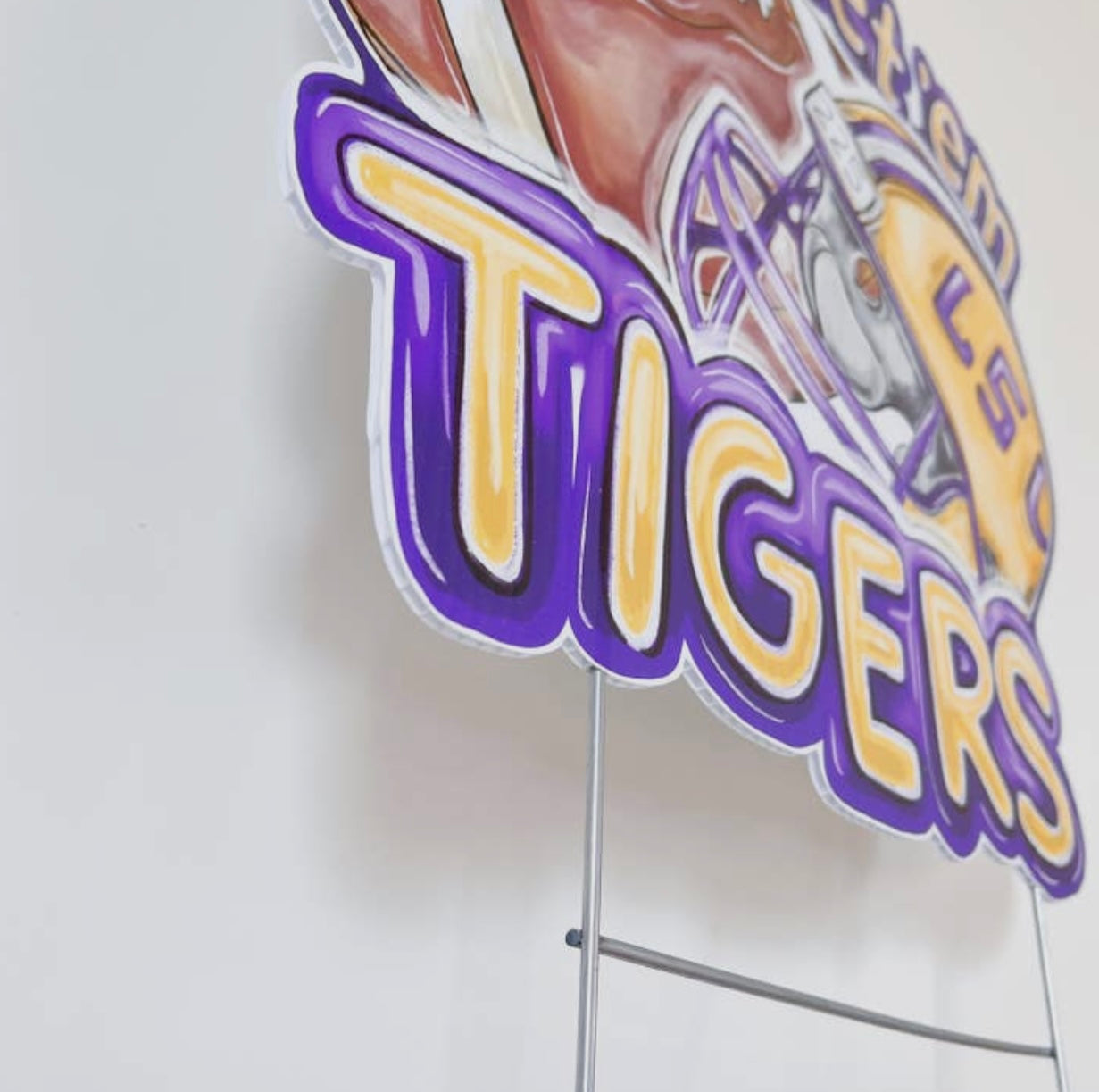 Geaux Get Em Tigers Door Hanger