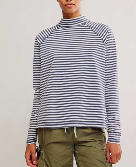 YARN DYE Sailor STRIPE Navy Restoration Layer