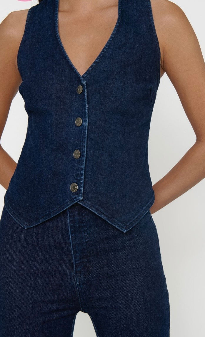 Portland Jumpsuit-Dark Ridge Blue