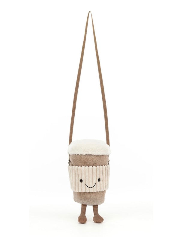 Amuseables Coffee Shoulder Bag