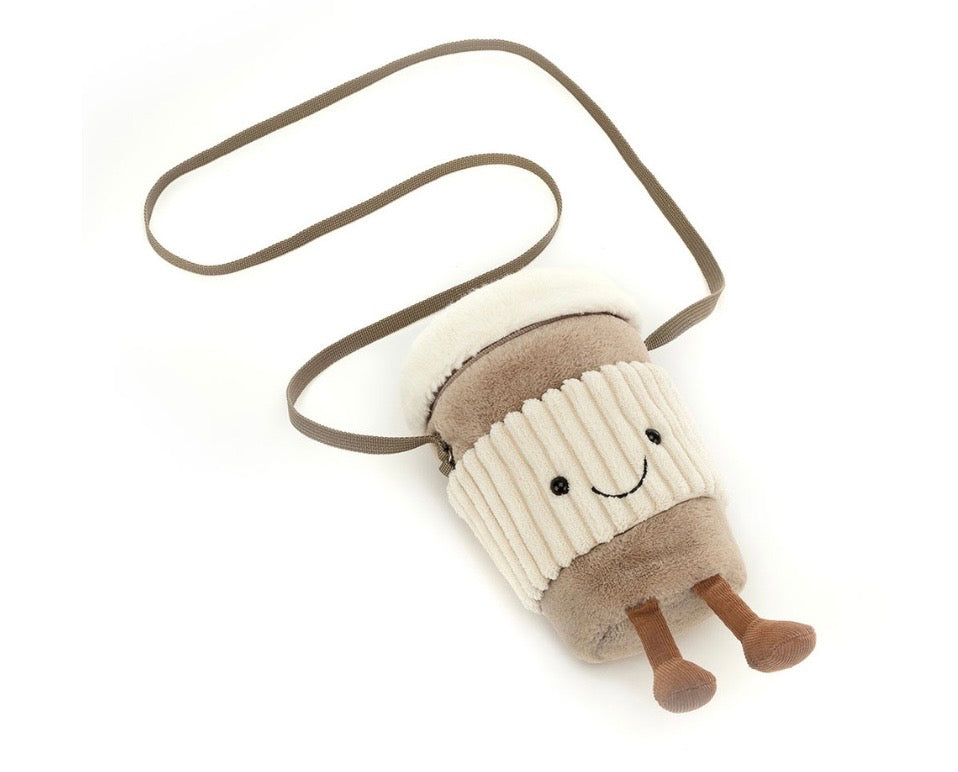 Amuseables Coffee Shoulder Bag