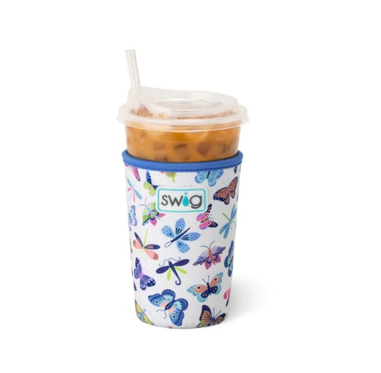 Butterfly Bliss Iced Cup Coolie (Medium)