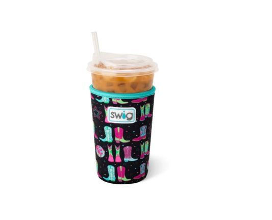 Disco Cowgirl Iced Cup Coolie (Medium)