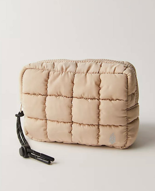 Quilted Mini Case Off White