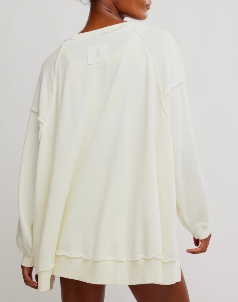 One To Beat Pullover Ivory