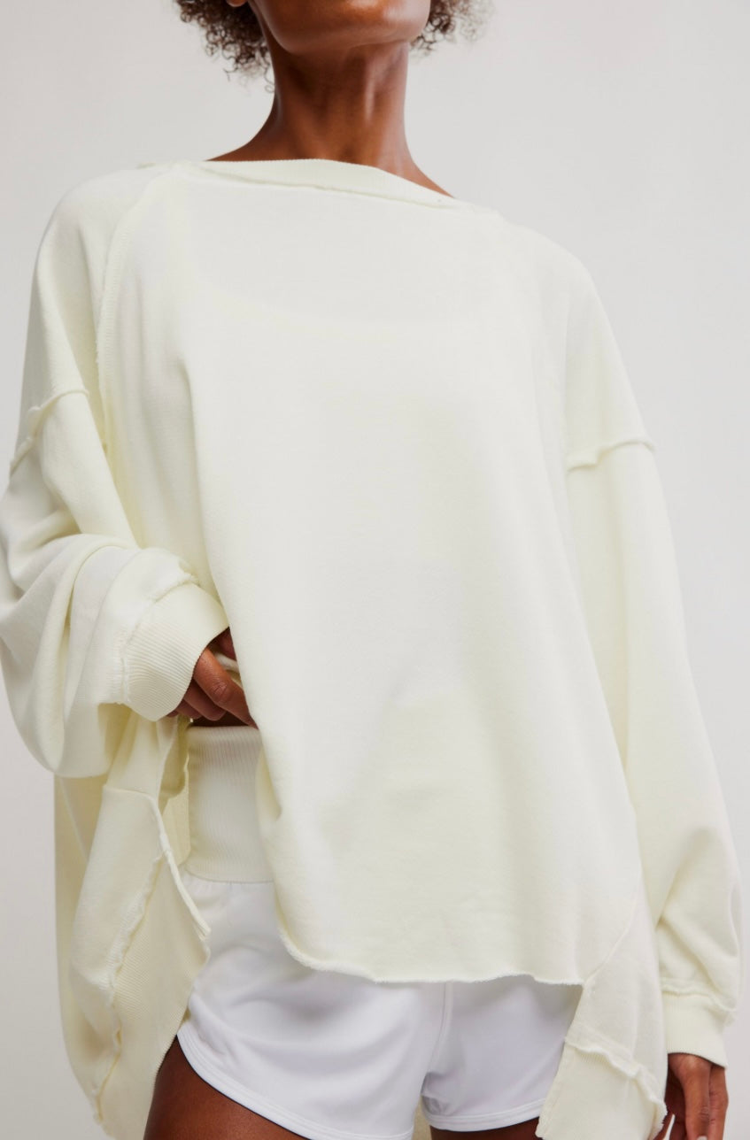 One To Beat Pullover Ivory