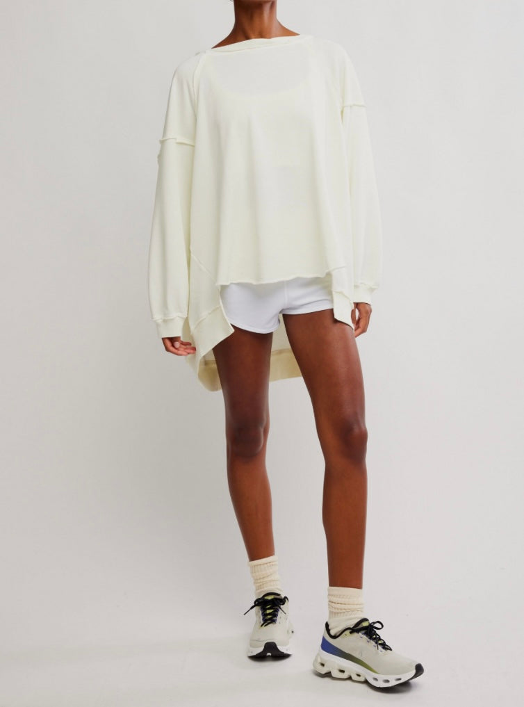 One To Beat Pullover Ivory