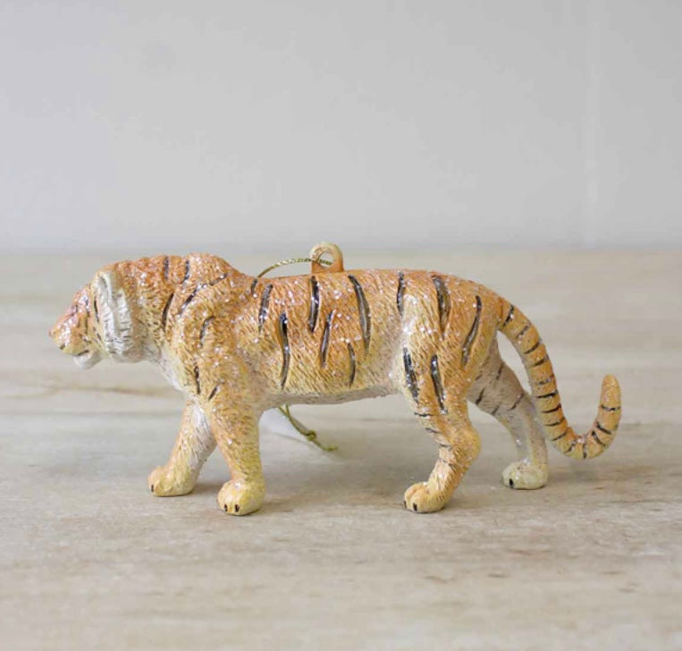 Bengal Tiger Ornament 5.5”