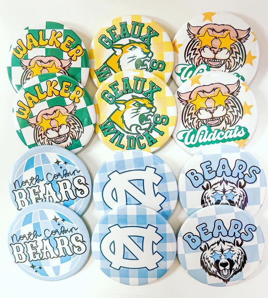 Bear Spirit Button