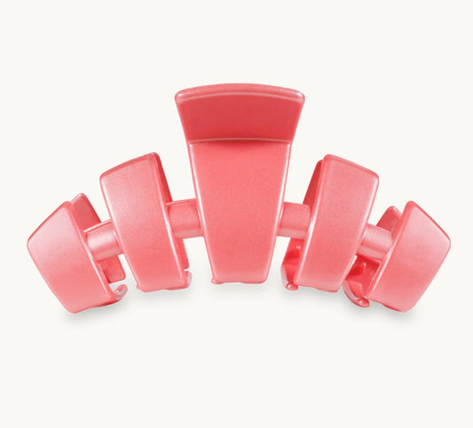 Classic Calming Coral Medium Claw Hair Clip