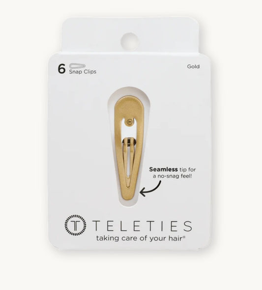 Gold Snap Clip (6 ct)