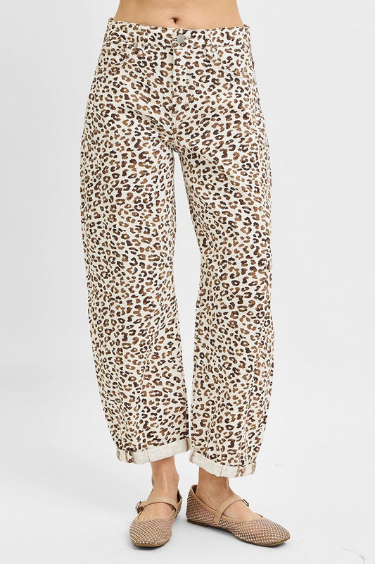 Wild & True Barrel HR Cuffed Denim