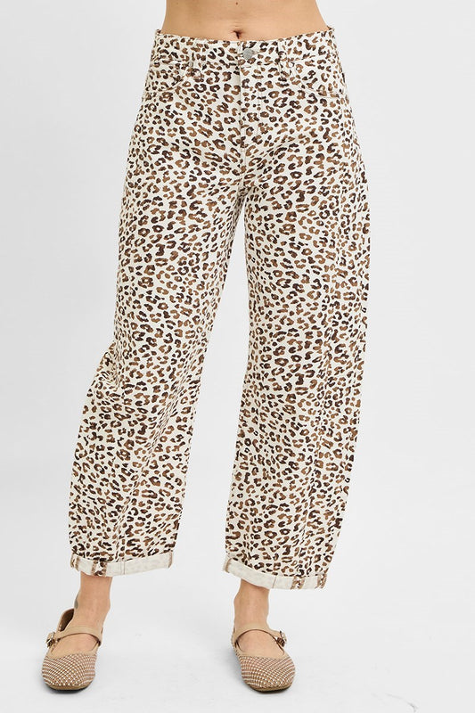 Wild & True Barrel HR Cuffed Denim