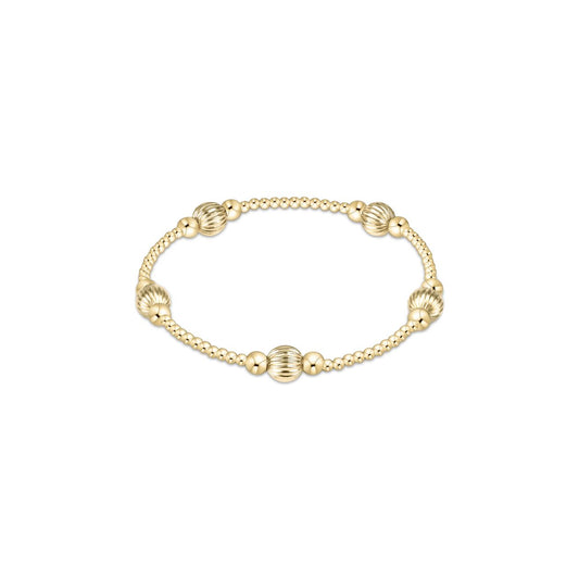Purpose Dignity 6mm Bead Bracelet - Gold