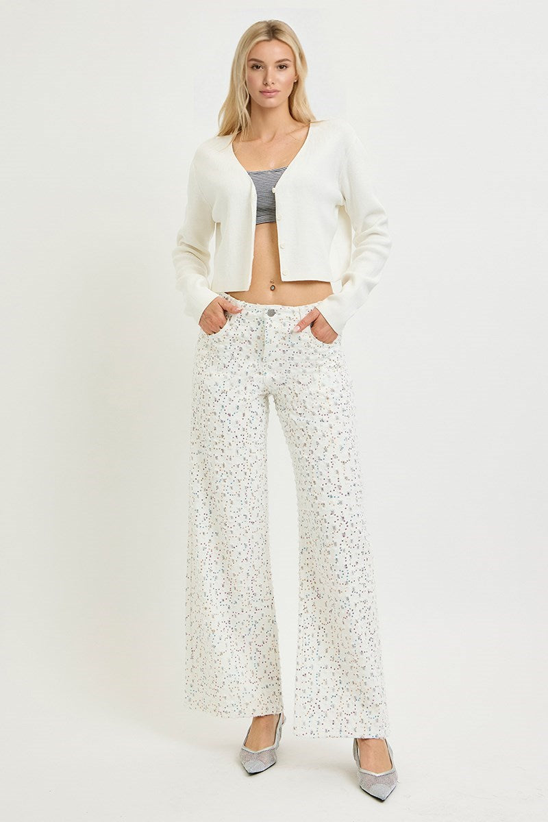 Stardust Queen HR Wide Leg Denim