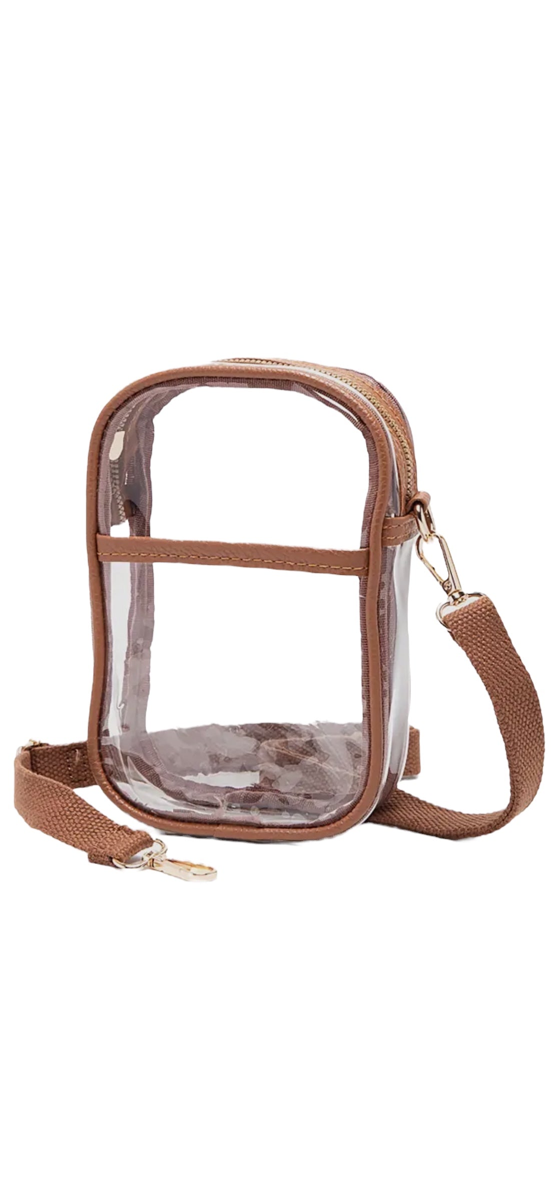 Clear Crossbody Stadium Bag