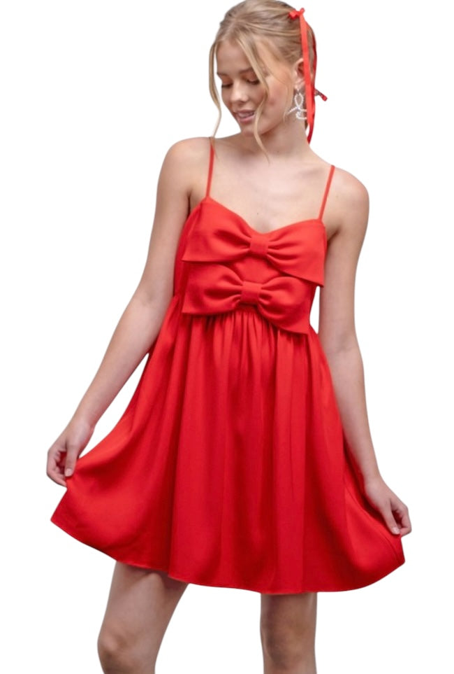 Wrap Me Up Red Dress