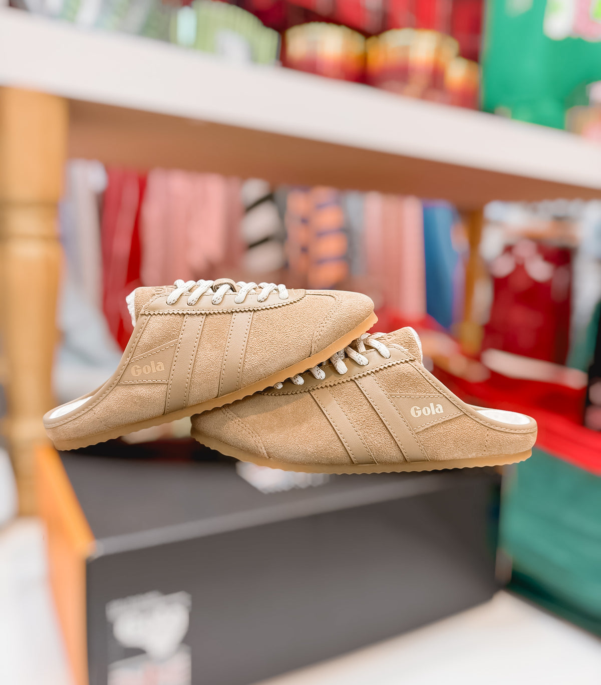Cleora Summit Mule Trainer Light Caramel