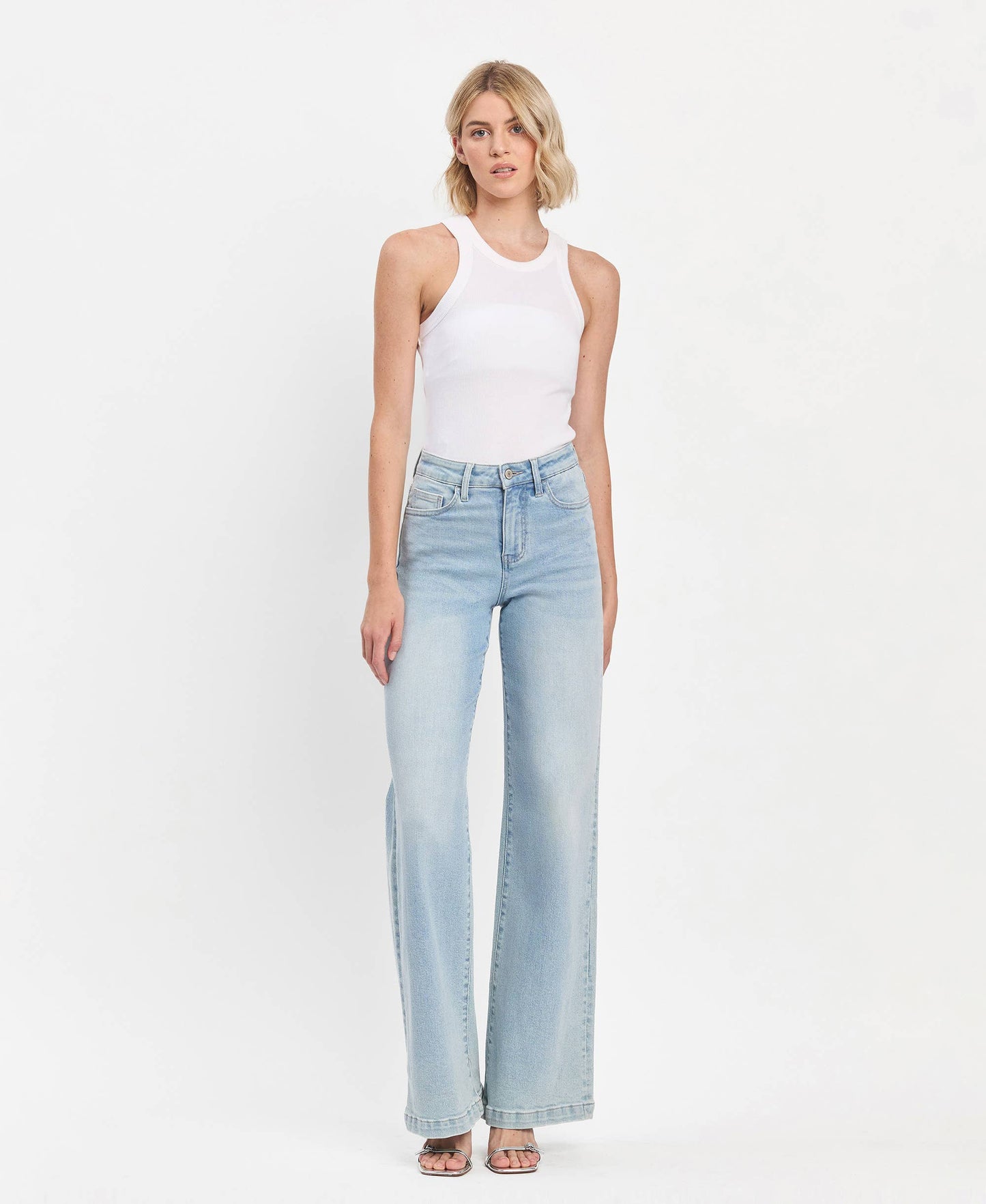 Optimistic HR Wide Leg Denim