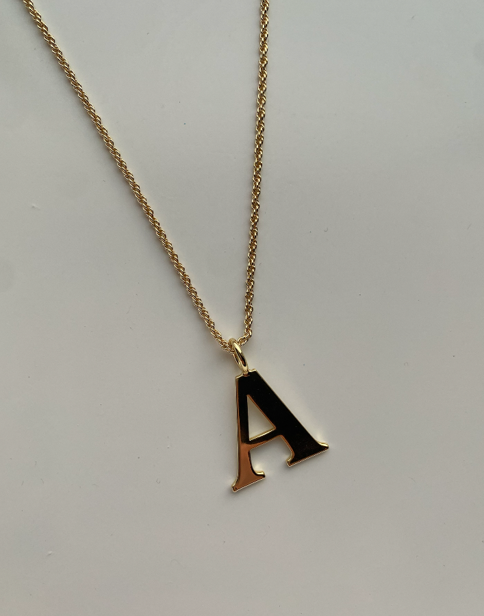 All-American Initial Charm