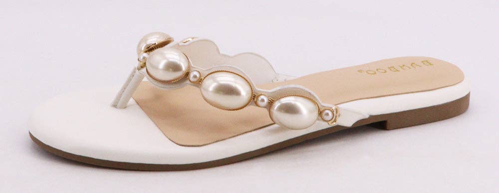 Pearl Studded Sandals