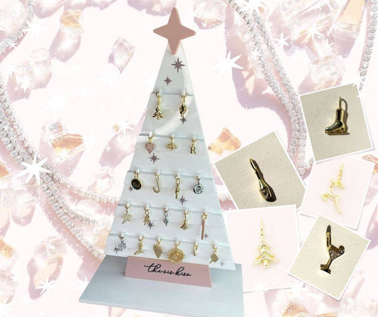 Christmas Tree Charm in Multicolor