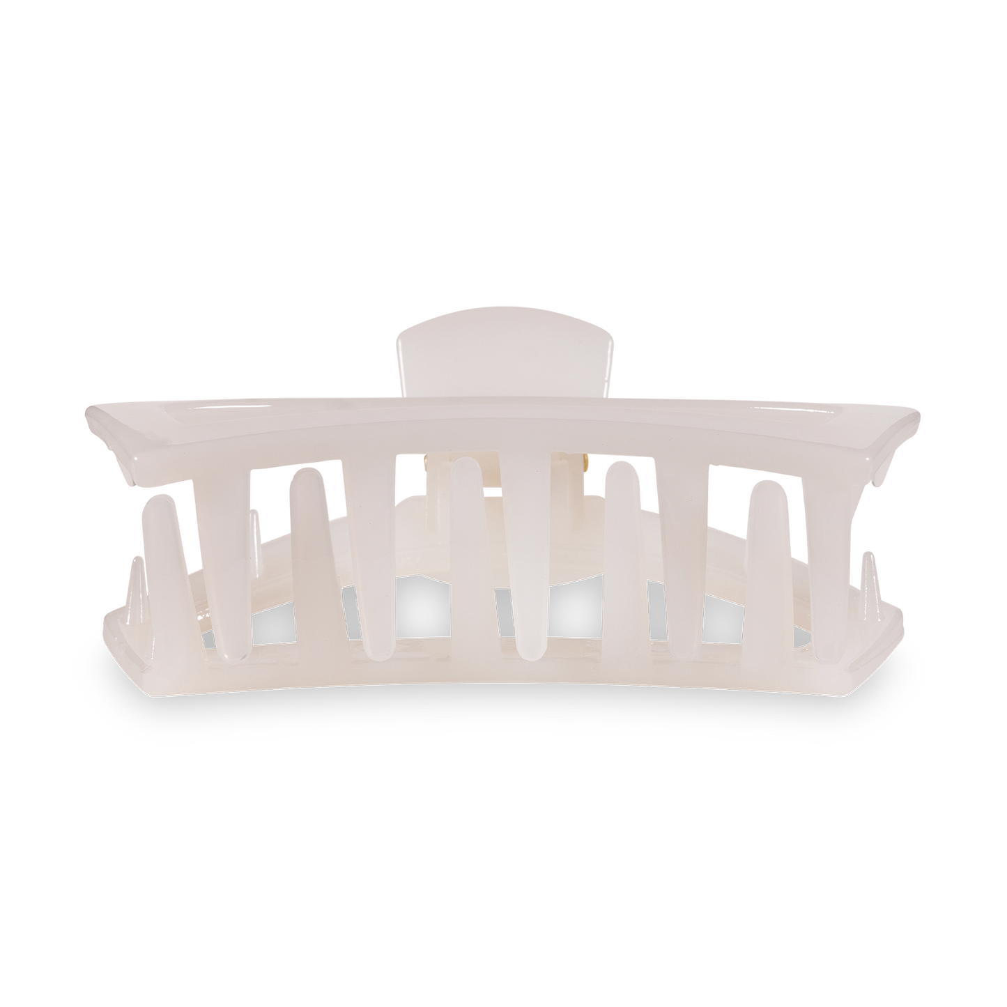 Open Hair Clip | Small | Coconut White