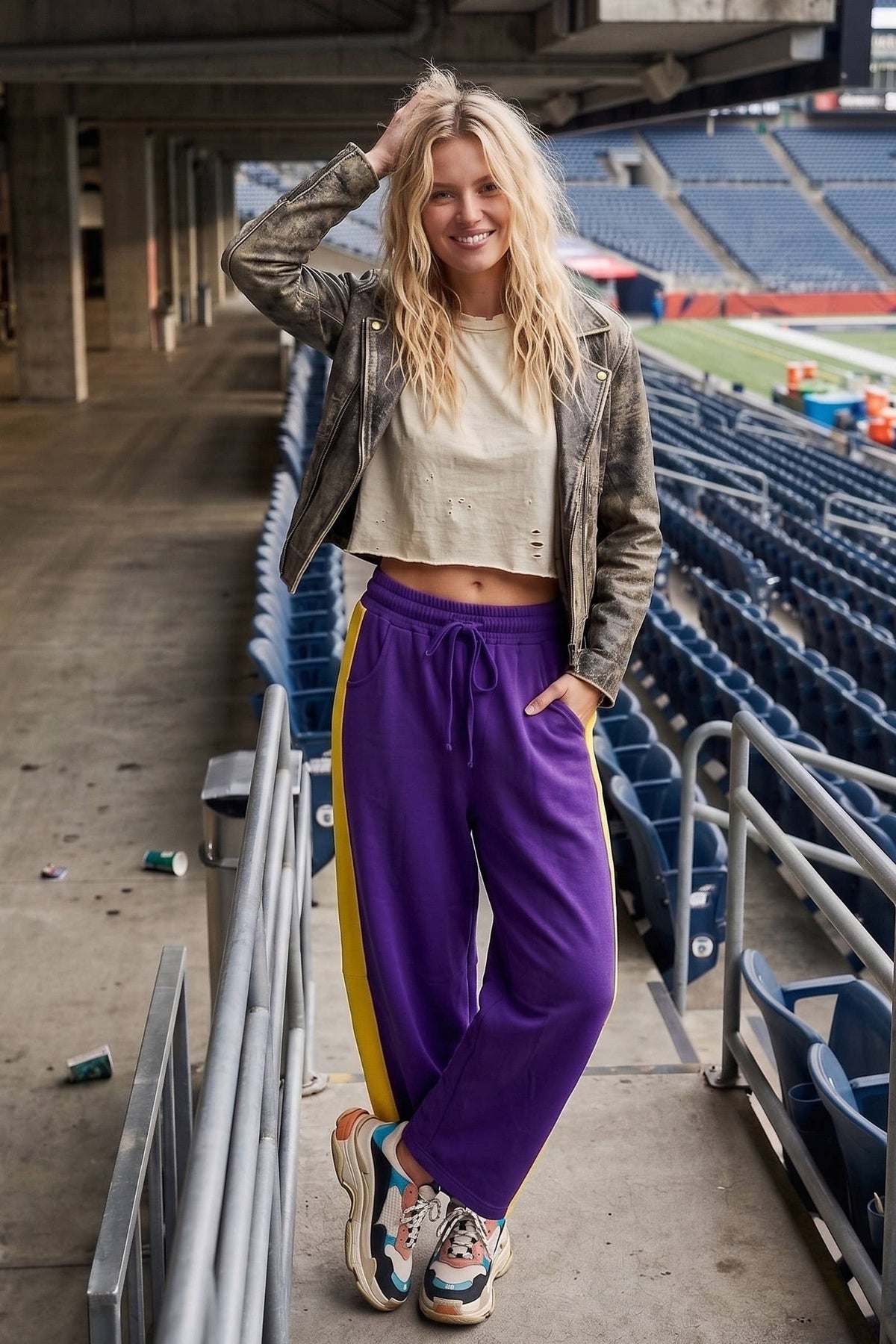Scuba Side Panel Gameday Barrel Pants
