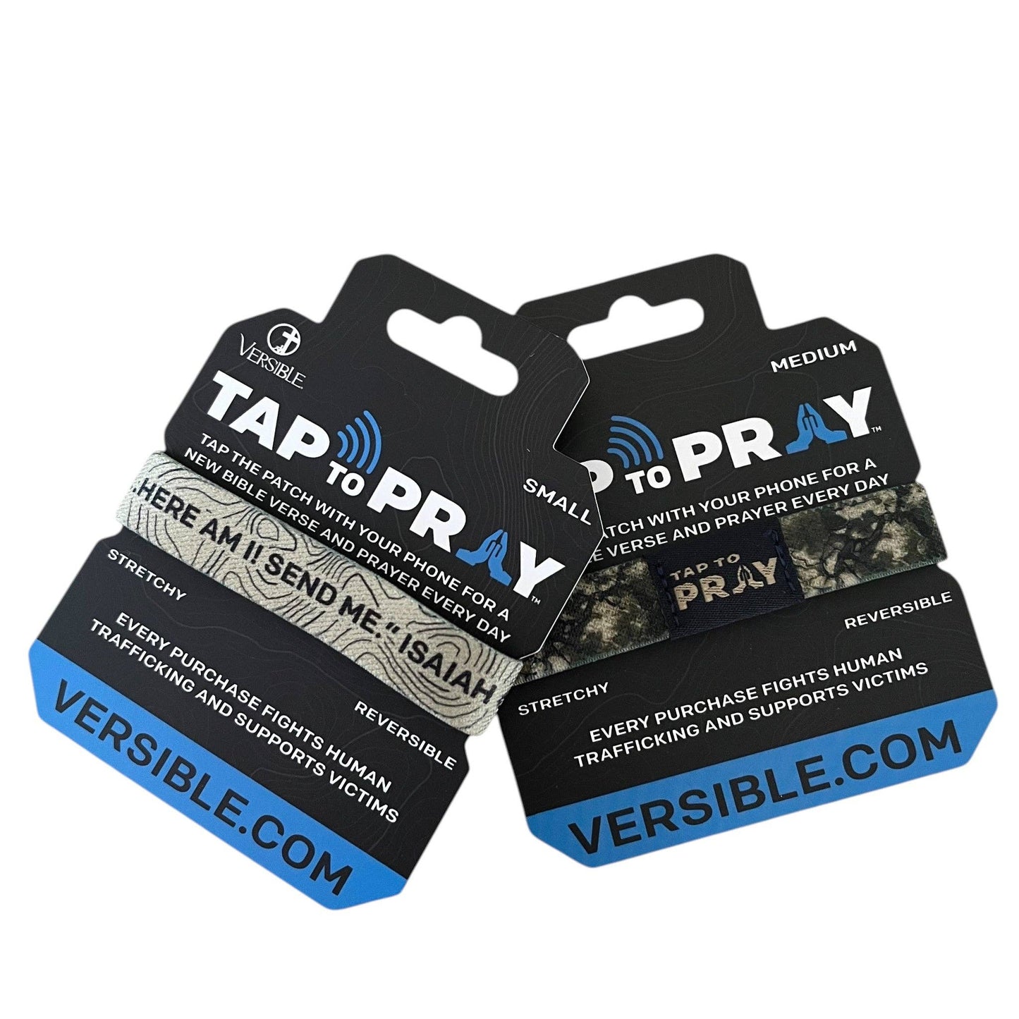 Tap To Pray® Wristband – Valor Camo