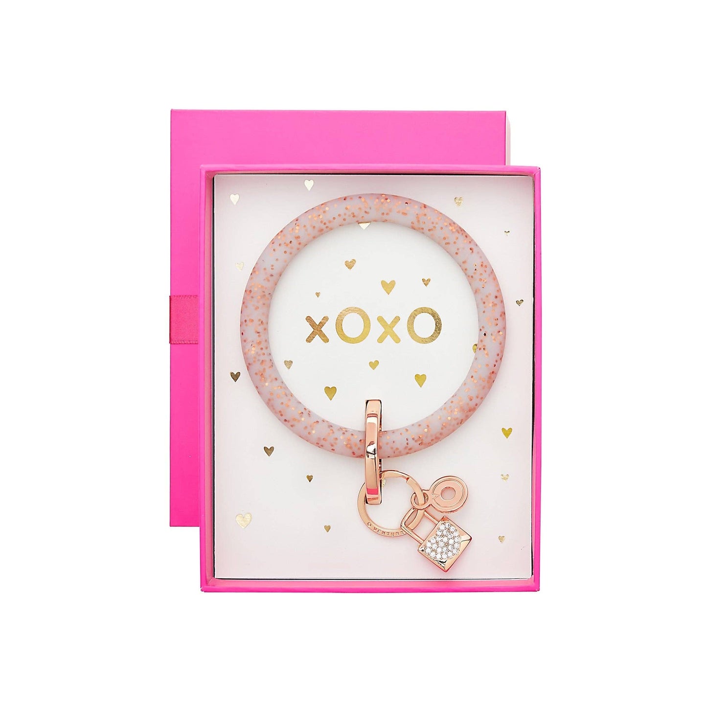 Limited Edition Big O® Key Ring Boxed Set & Charm Rose Gold