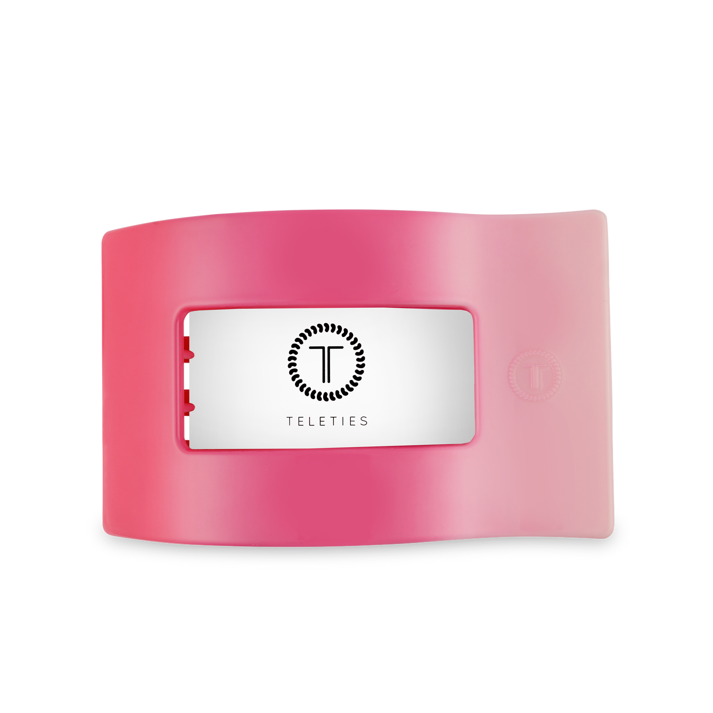 Flat Rectangle Hair Clip | Large | Kiss & Tell