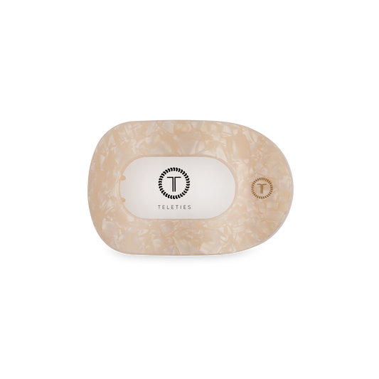 Flat Round Hair Clip | Small | Soft Surf