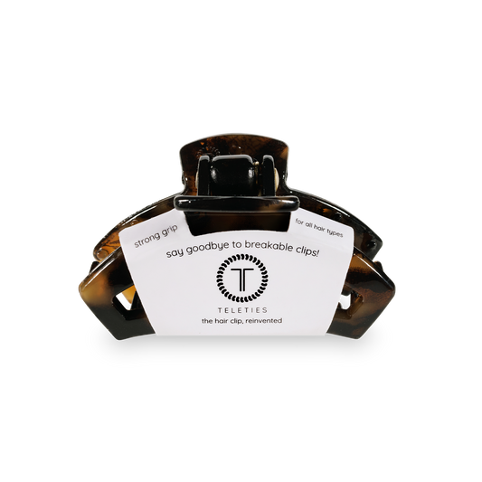 Open Hair Clip | Tiny | Tortoise