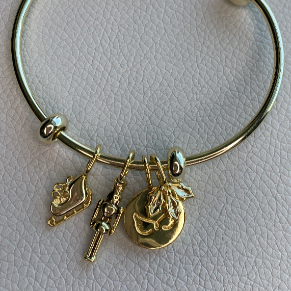 Christmas Tree Charm in Multicolor