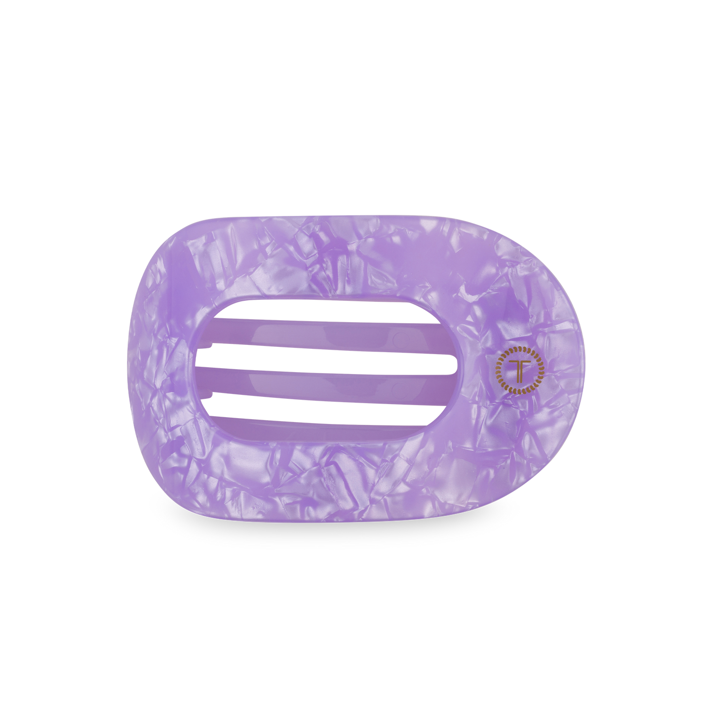 Flat Round Hair Clip | Medium | Lavender Mist