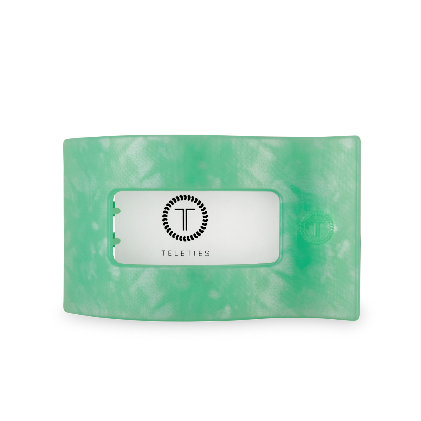 Flat Rectangle Hair Clip | Large | Spring Splash