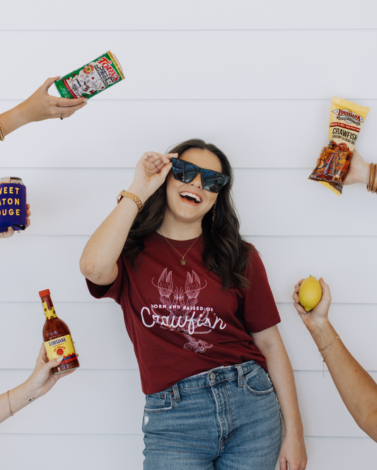 Born and Raised | Crawfish T-Shirt