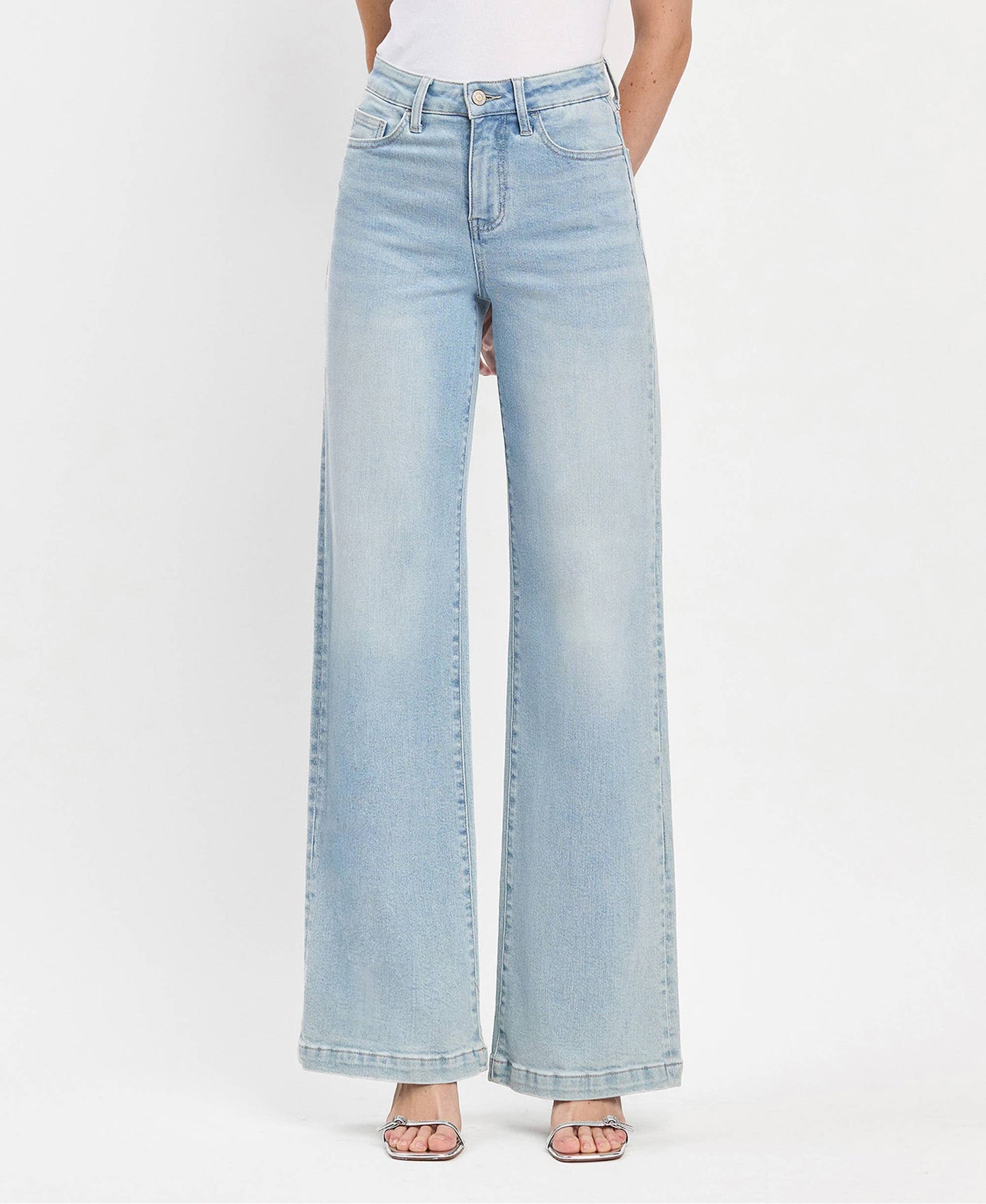 Optimistic HR Wide Leg Denim
