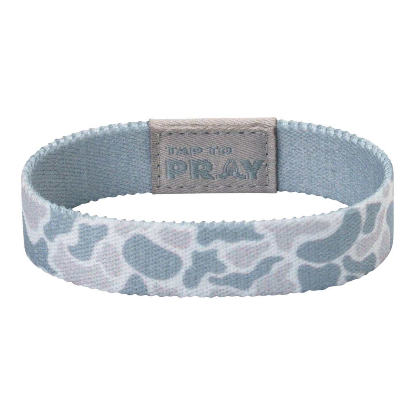 Tap To Pray® Wristband – River Rock Camo - Aspen