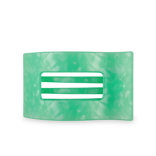 Flat Rectangle Hair Clip | Large | Spring Splash