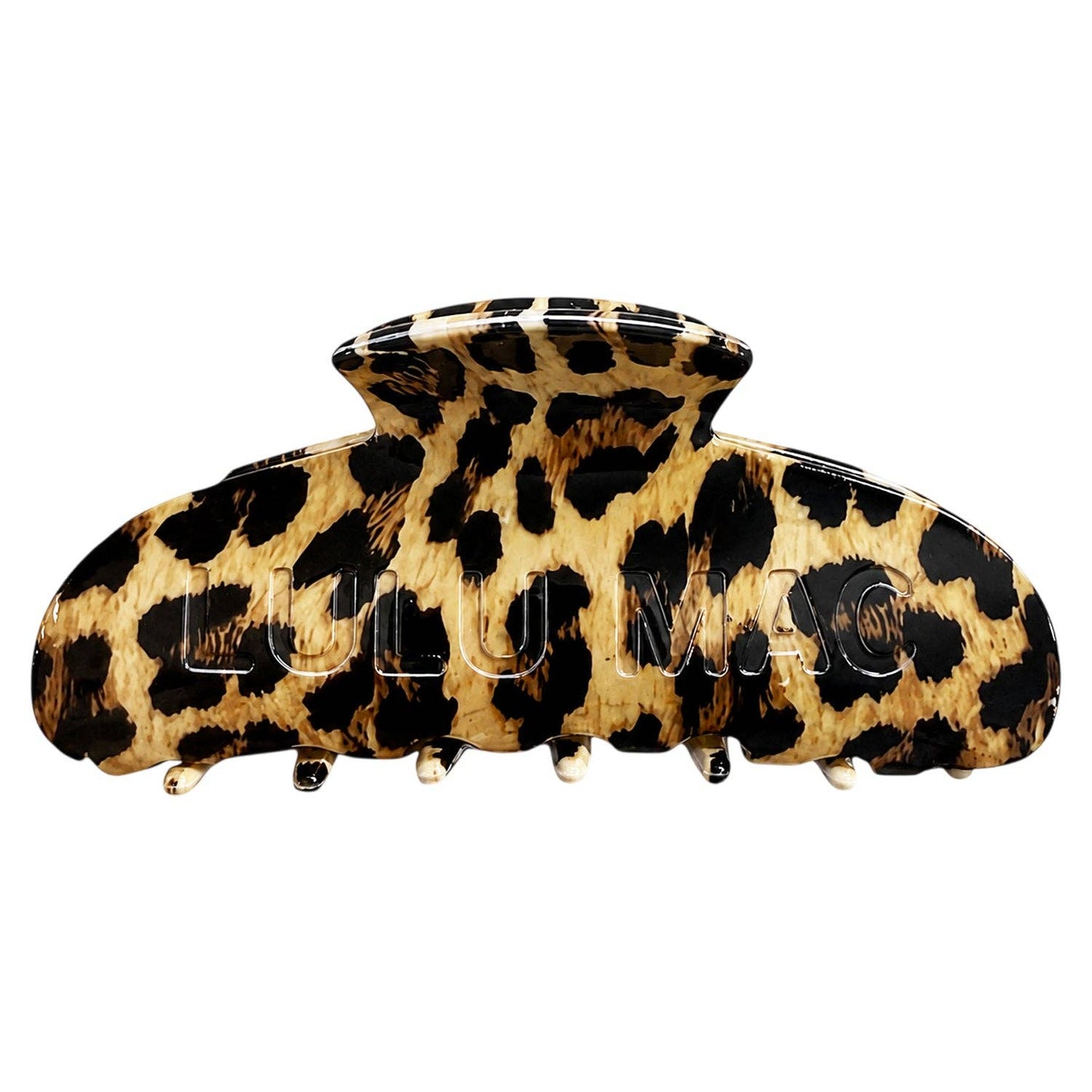LULU MAC HAIR CLIPS Leopard