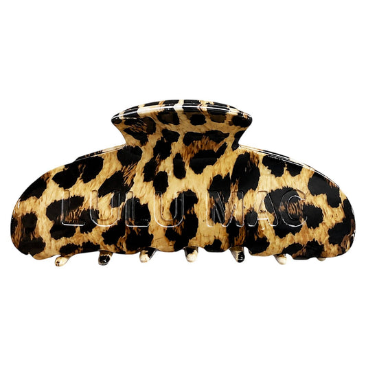 LULU MAC HAIR CLIPS Leopard