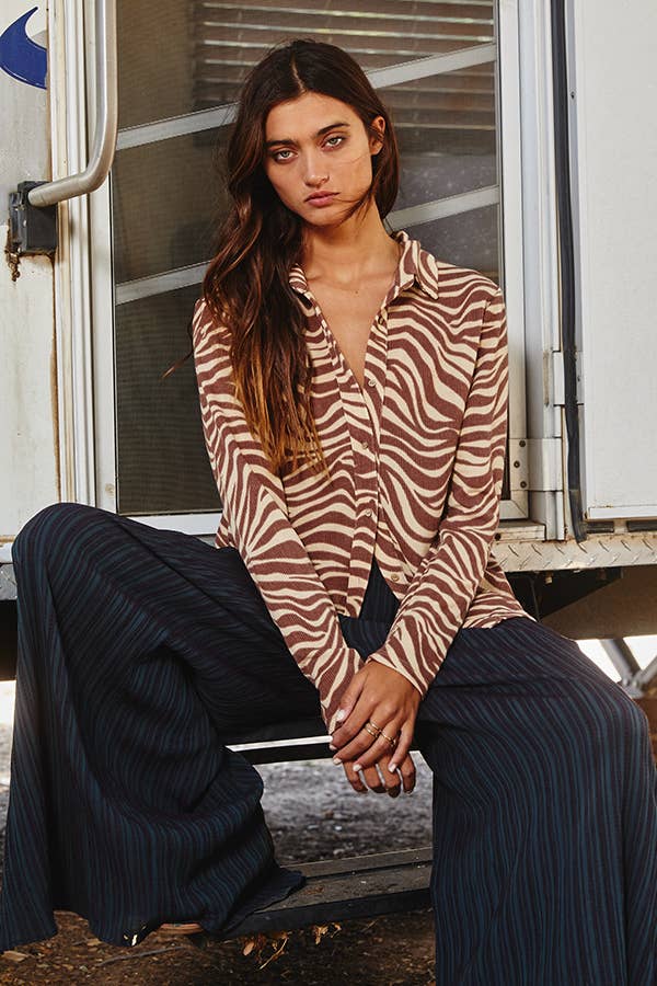 Wild Thing Button Up