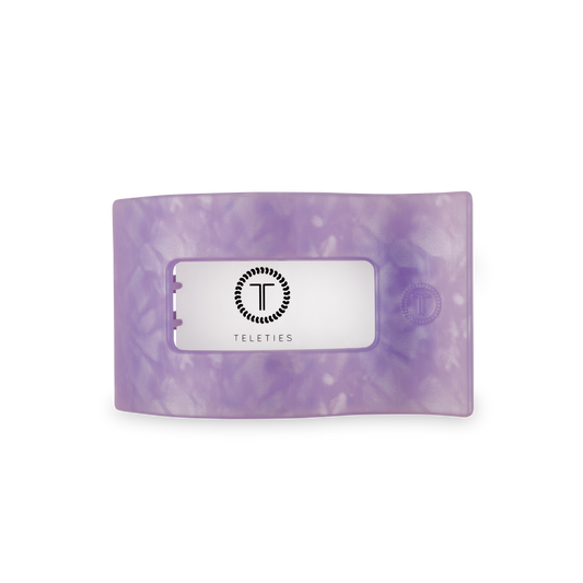 Flat Rectangle Hair Clip | Medium | Lavender Mist