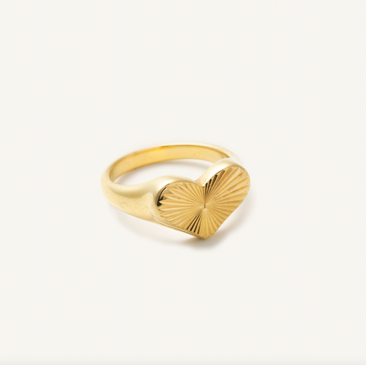 Heather Heart Ring: 7