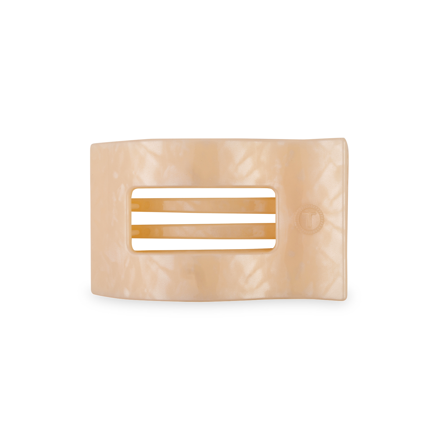 Flat Rectangle Hair Clip | Medium | Soft Surf