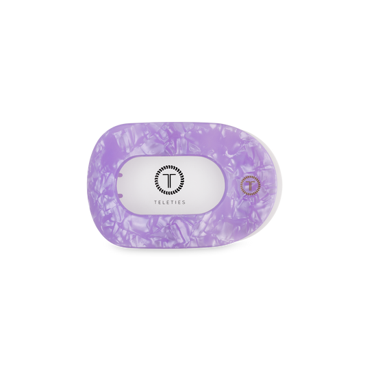 Flat Round Hair Clip | Small | Lavender Mist