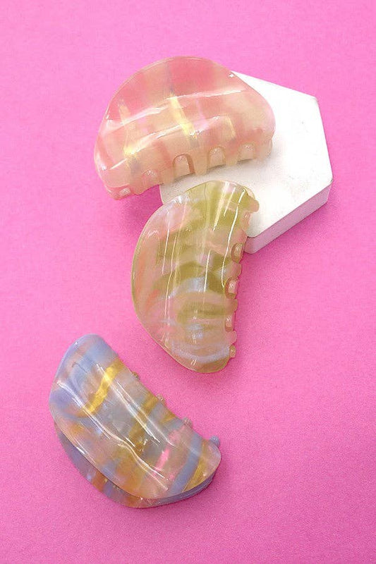 JUMBO HALF MOON HAIR CLAW CLIPS
